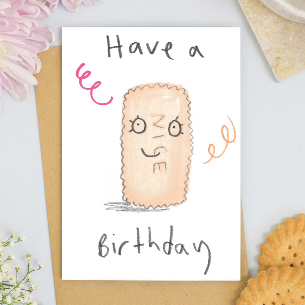 Have a Nice Birthday eco-friendly humour greetings card image 1