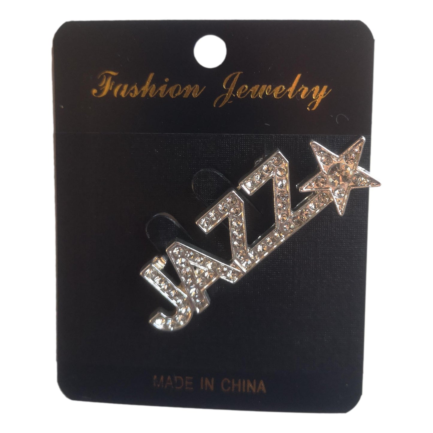 JAZZ Star diamante crystal pin brooch image 2