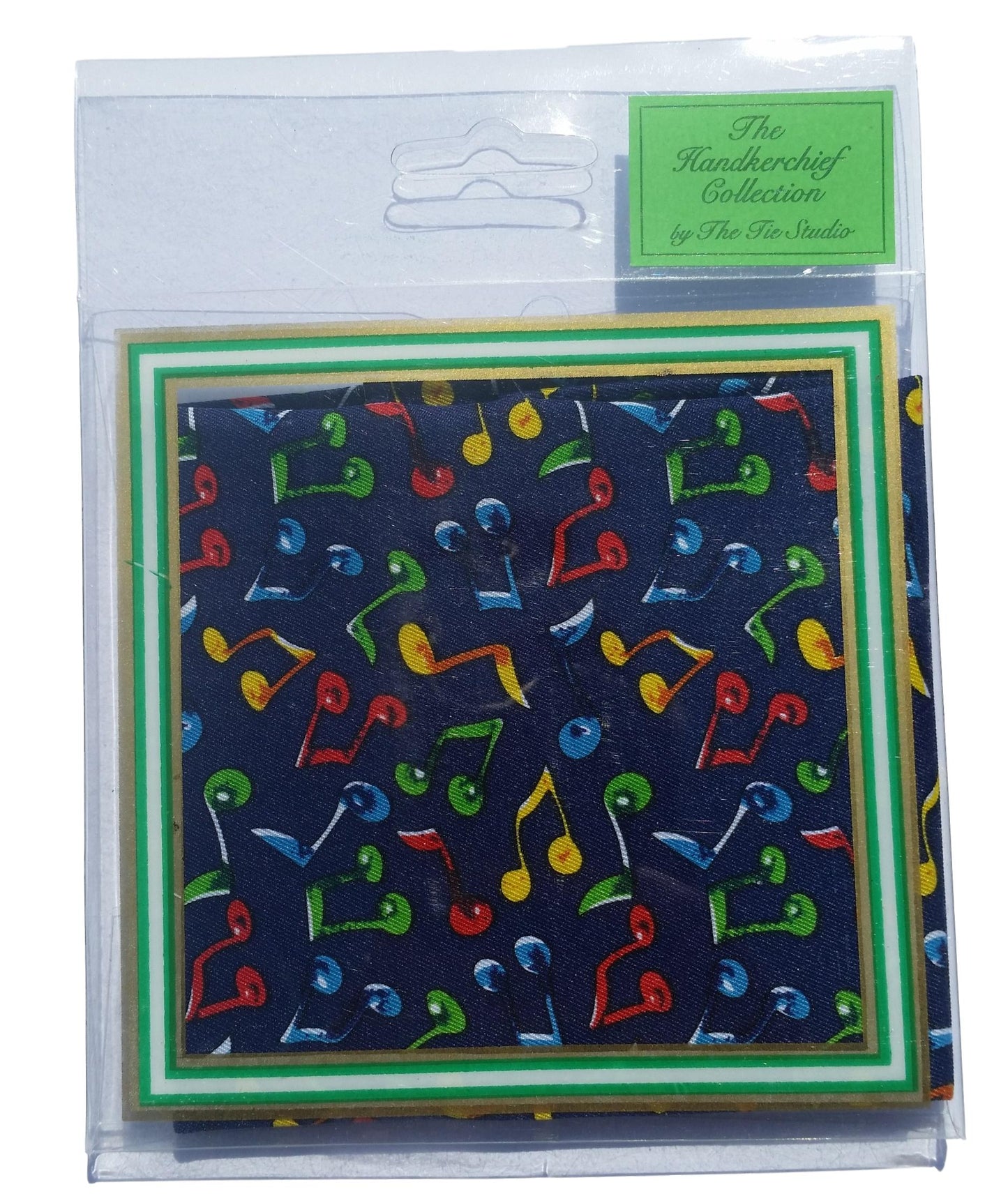 Quaver Notes 100% Polyester Handkerchief image 1