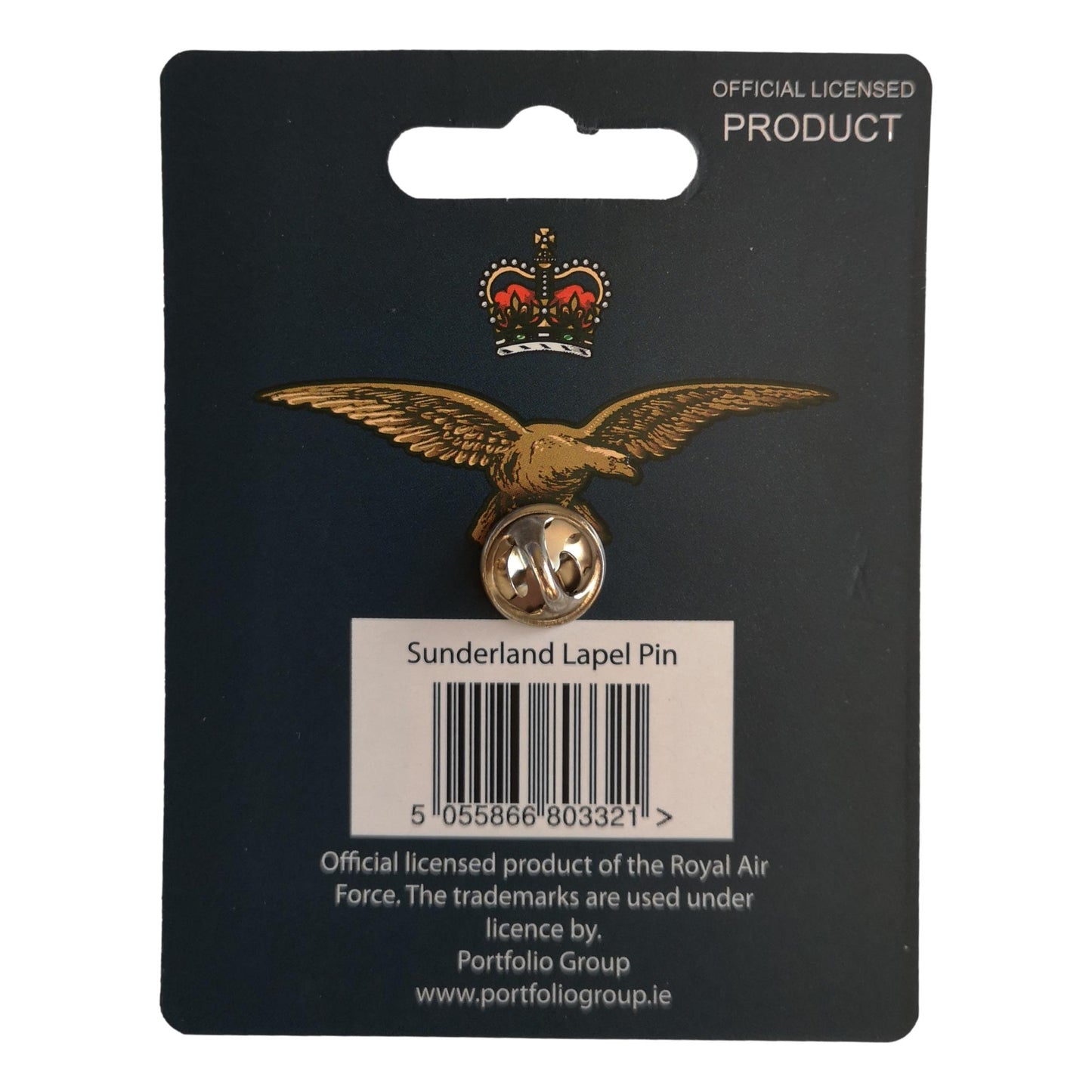 Royal Air Force Sunderland Flying Boat lapel pin badge image 2