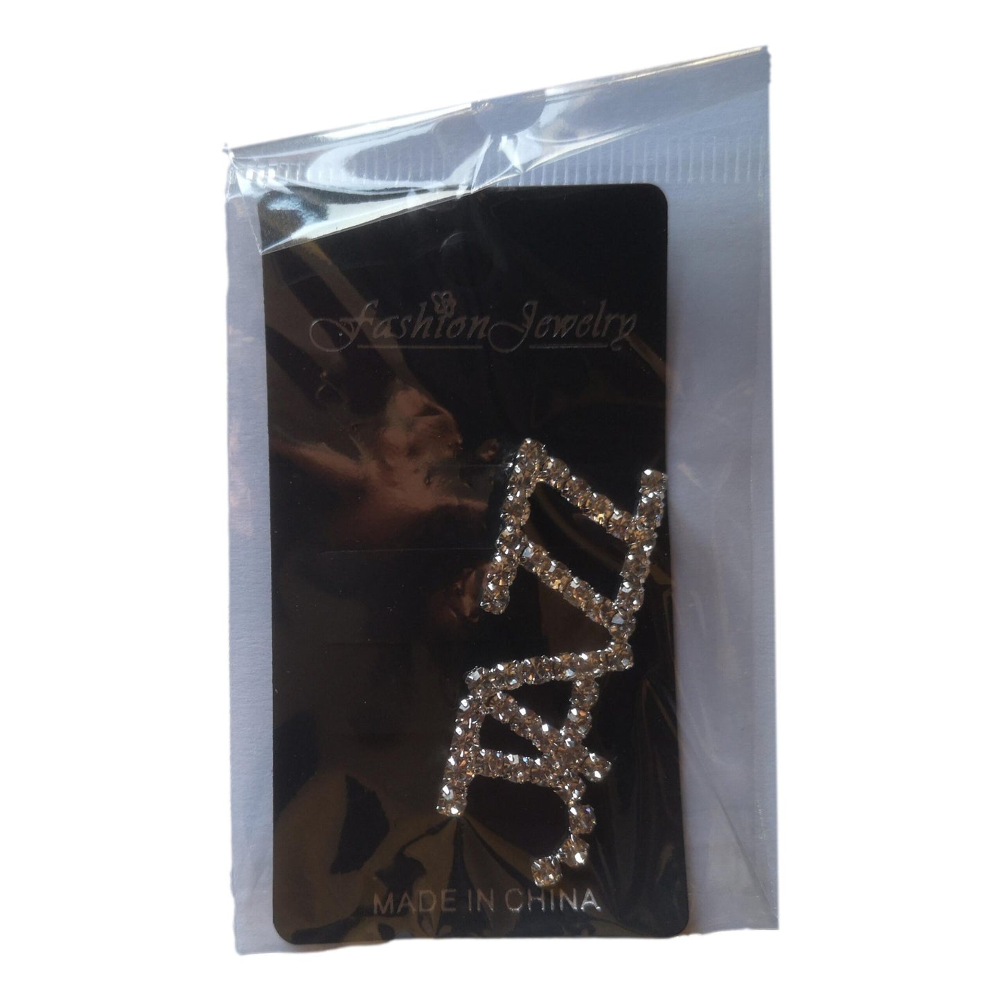 JAZZ diamante crystal pin brooch image 2