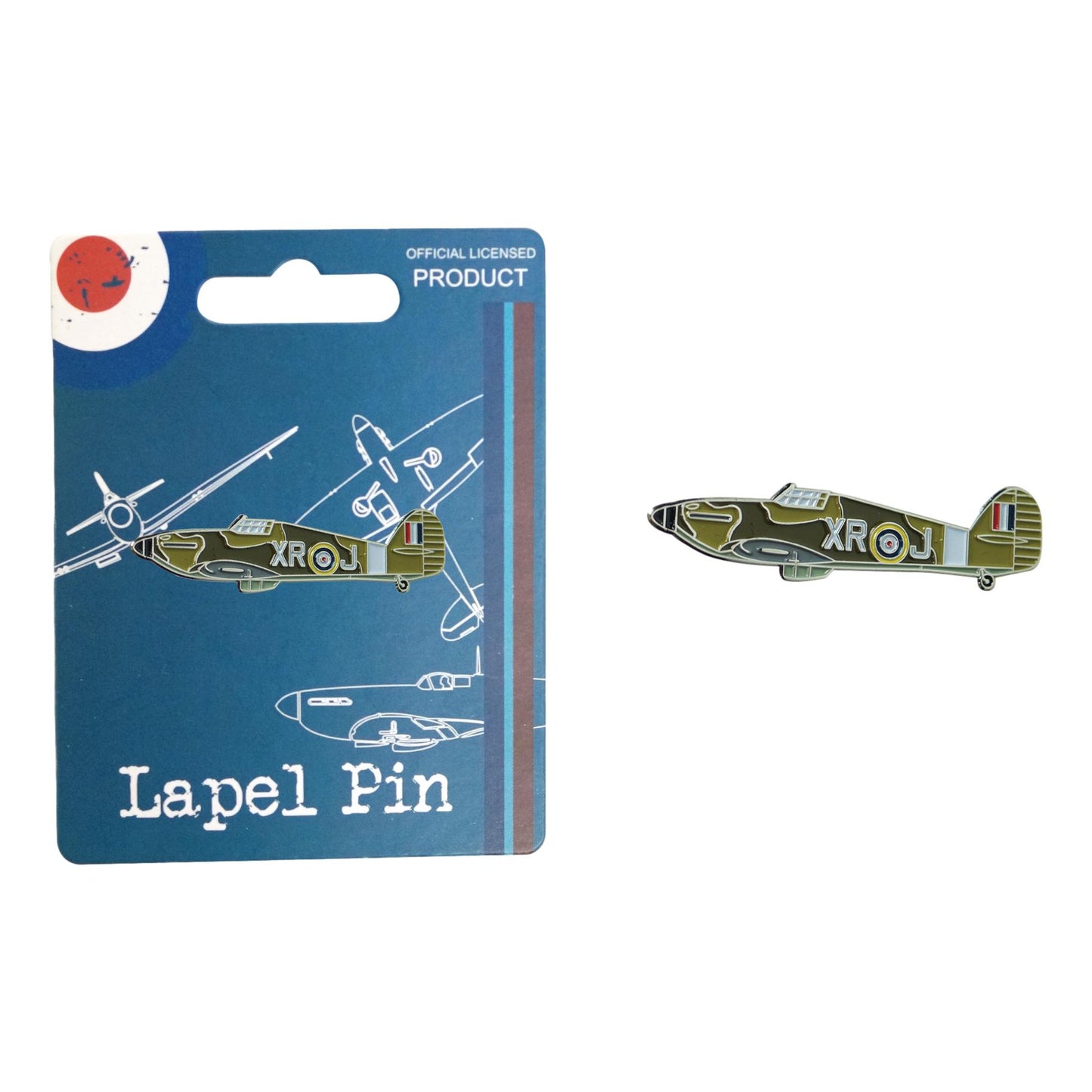 Royal Air Force Hurricane lapel pin badge image 0