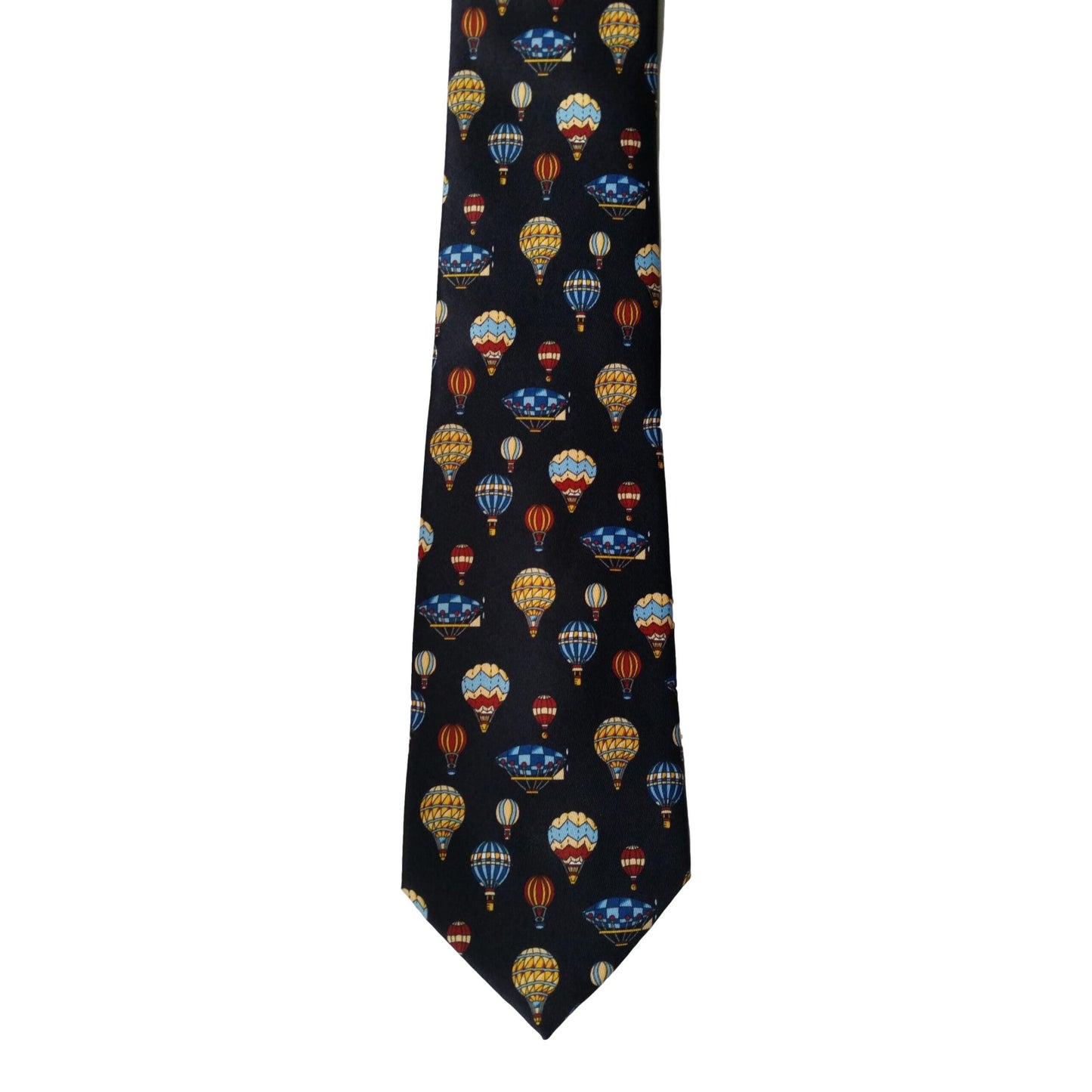 Hot Air Balloons repeating 100% Polyester Classic Tie image 0