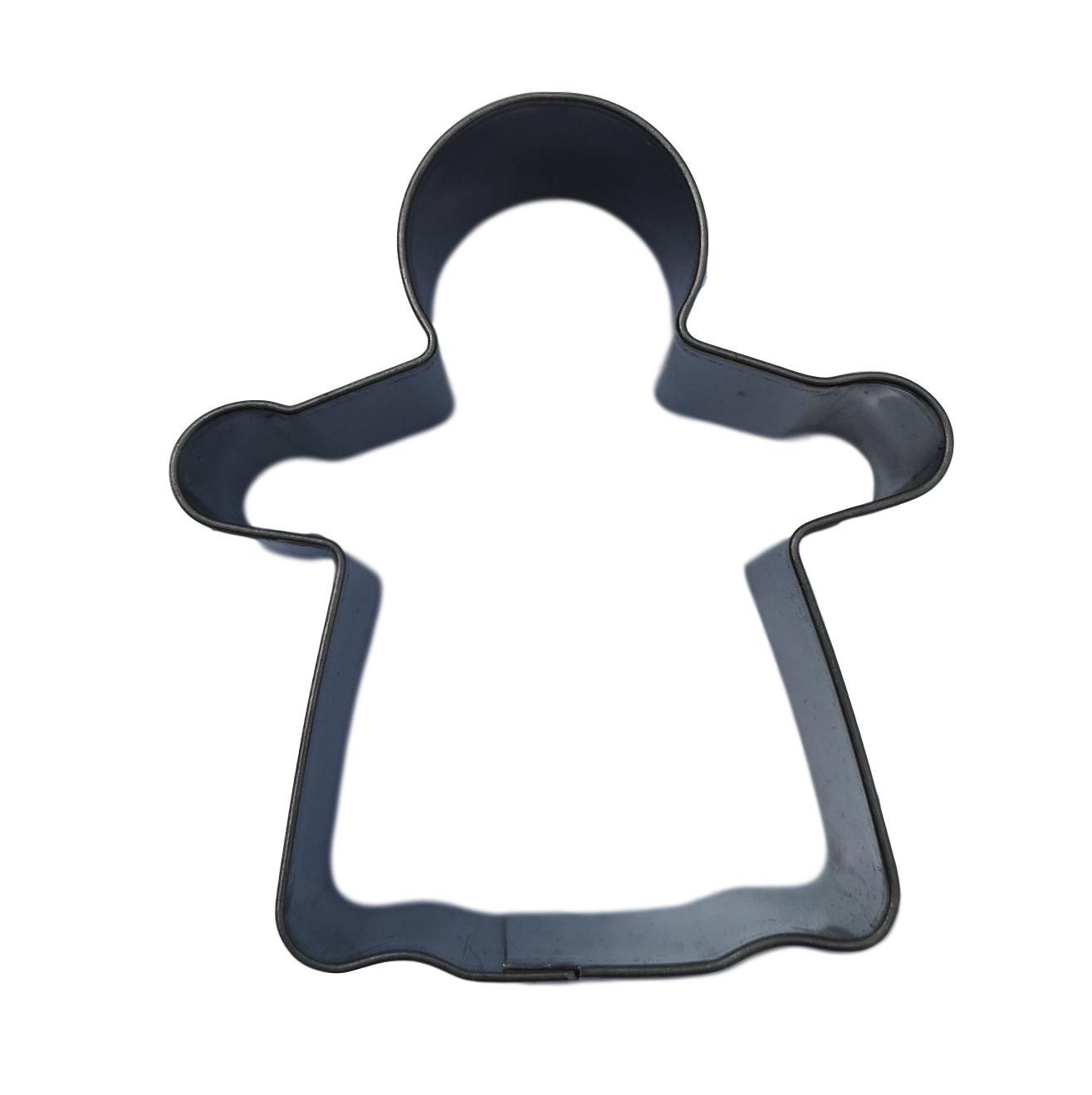 Gingerbread Girl shaped stainless steel Cookie Cutter image 0