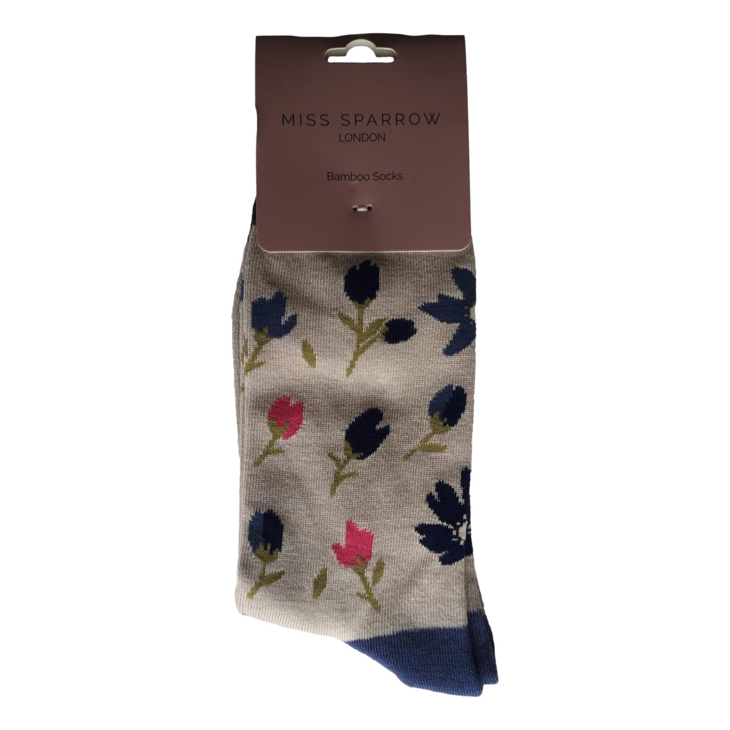 Flower Head Silver Womens Novelty Ankle Socks Adult One Size image 1