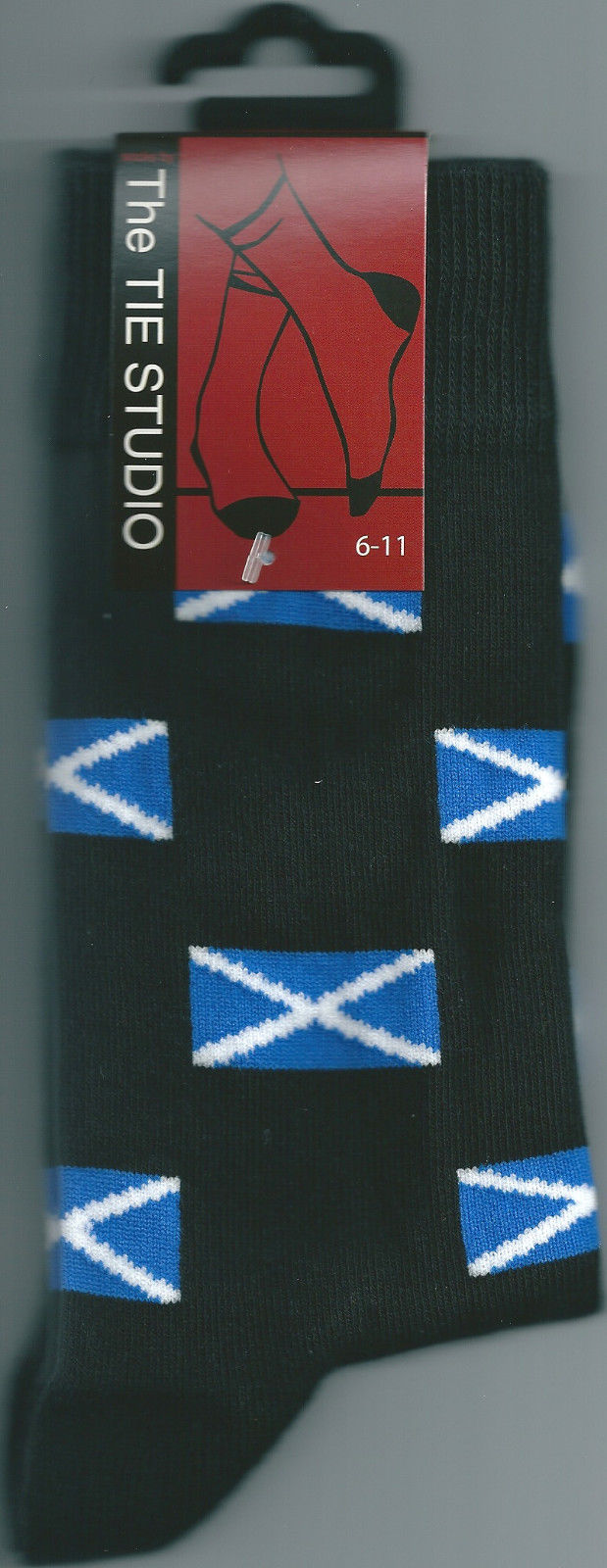 Scotland St. Andrews Flag Cottonrich Unisex Novelty Ankle Socks UK Size 6-11 image 1
