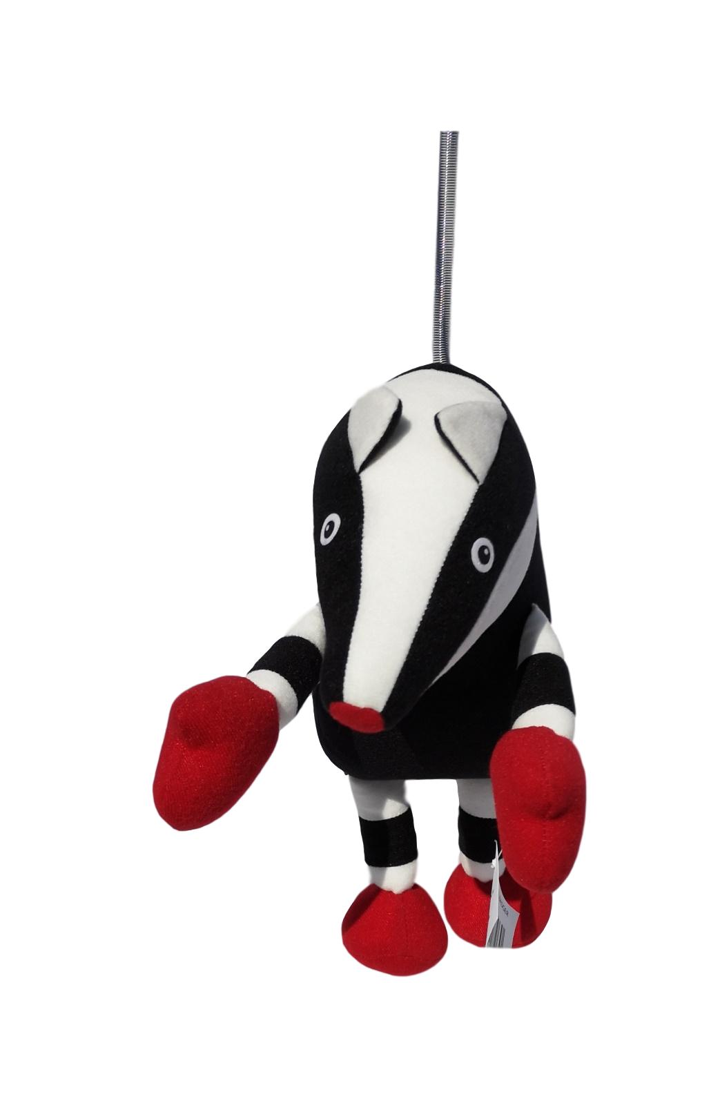 Springy Badger Panopoly Animal Mobile distraction for babies & young children image 1