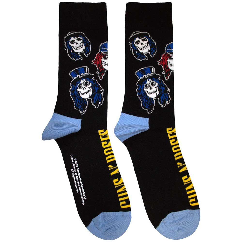 Guns N Roses Skull Band Unisex Adult Ankle Socks