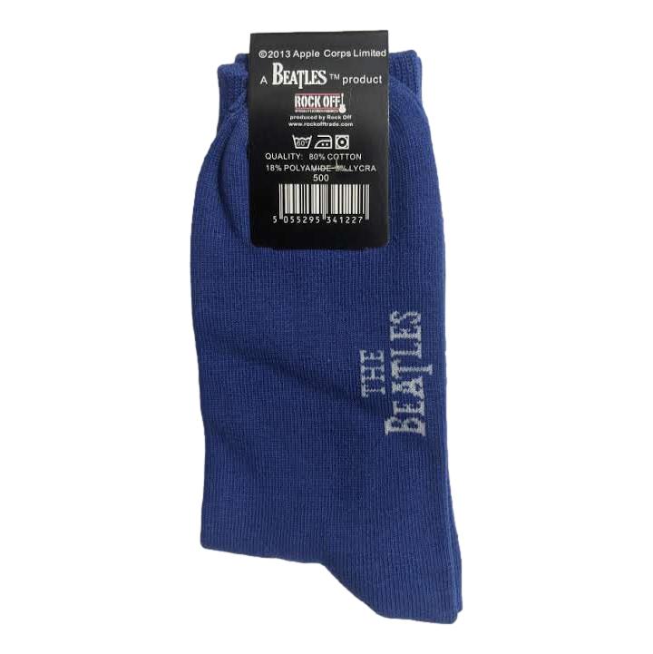 The Beatles All You Need Is Love Blue Unisex Adult Ankle Socks
