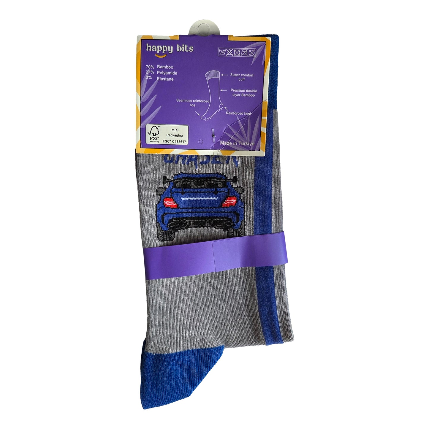Dream Chaser Car Unisex Novelty Ankle Socks Adult UK Size 8-11.5