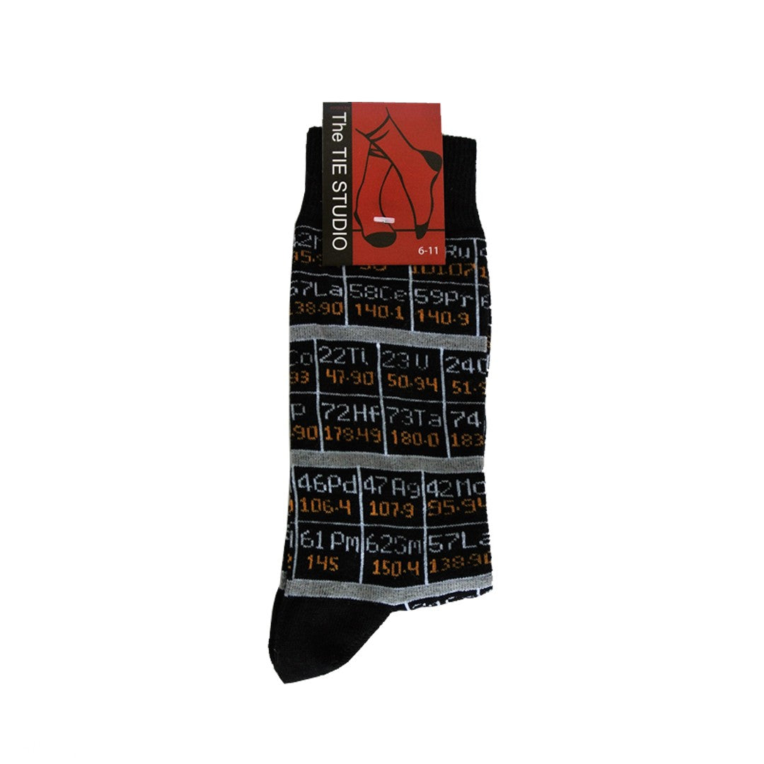 Periodic Table Elements Unisex Socks Adult Size 6-11 image 1