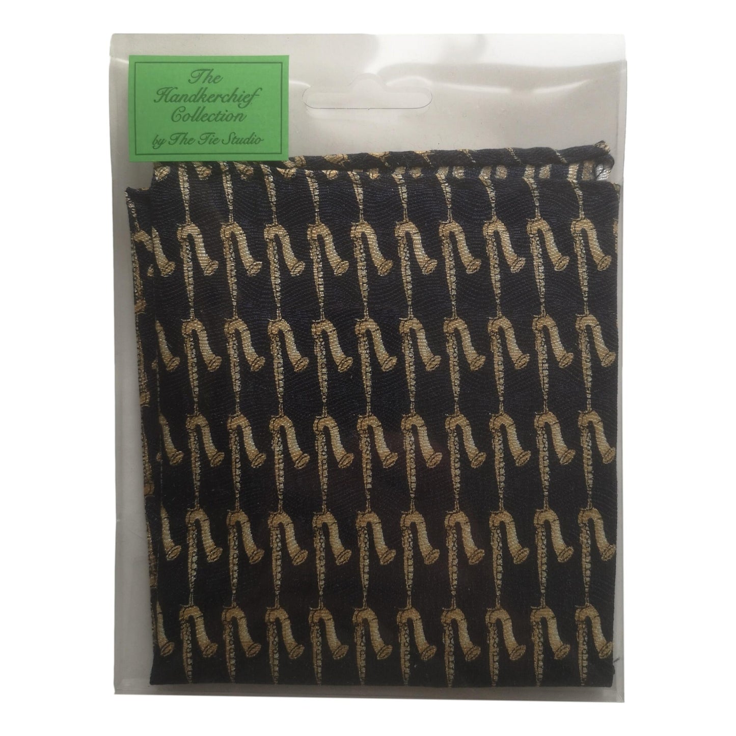 Saxophones 100% Polyester Pocket Handkerchief image 2
