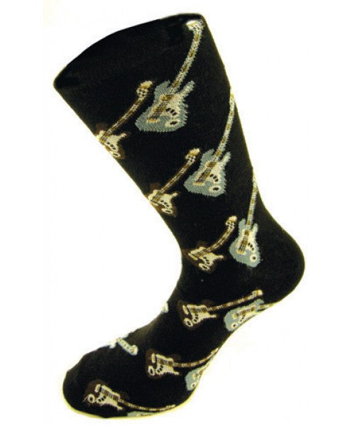 Electric Guitars Cottonrich Unisex Novelty Ankle Socks Adult Size 6-11 image 1