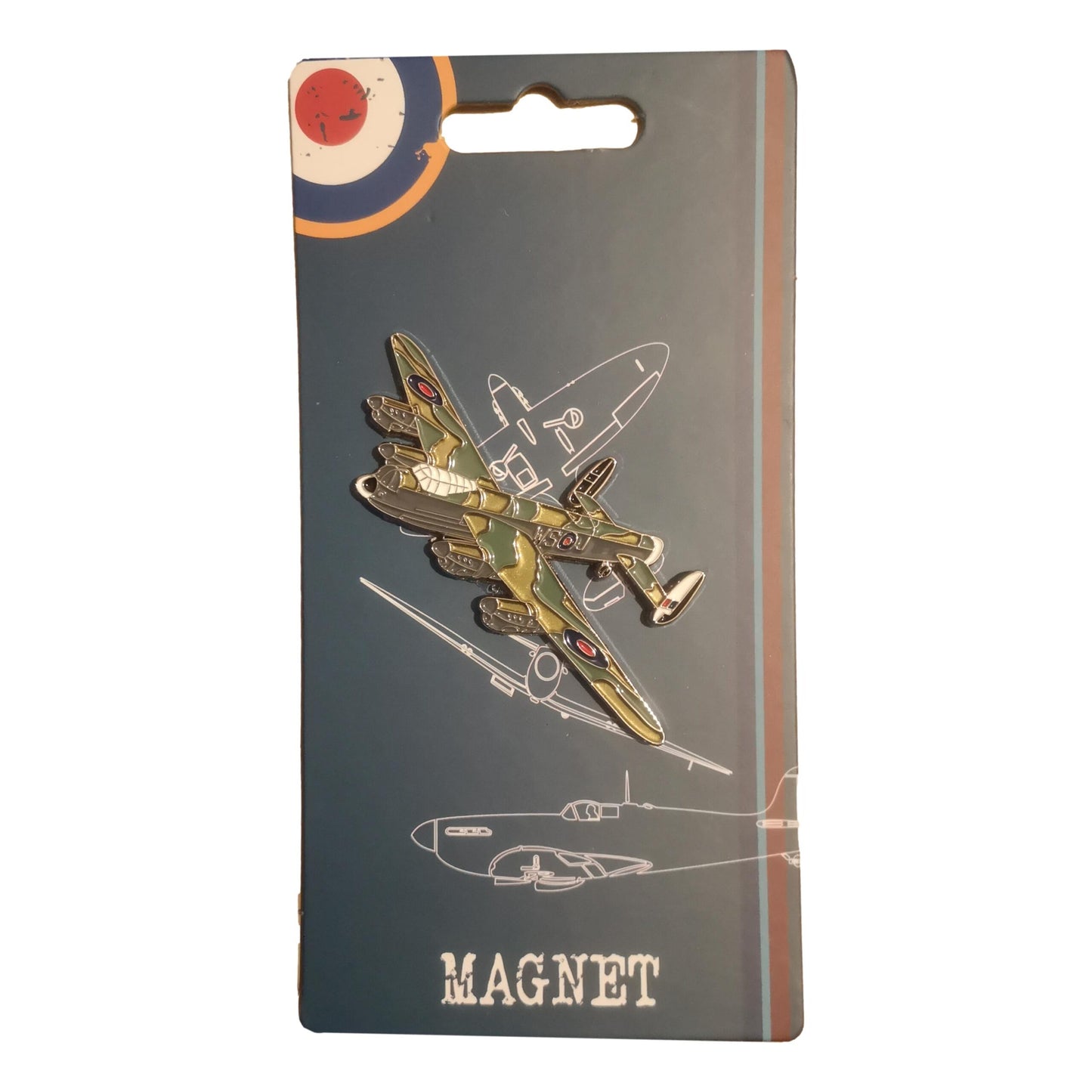 Royal Air Force Lancaster Plane RAF fridge magnet image 1