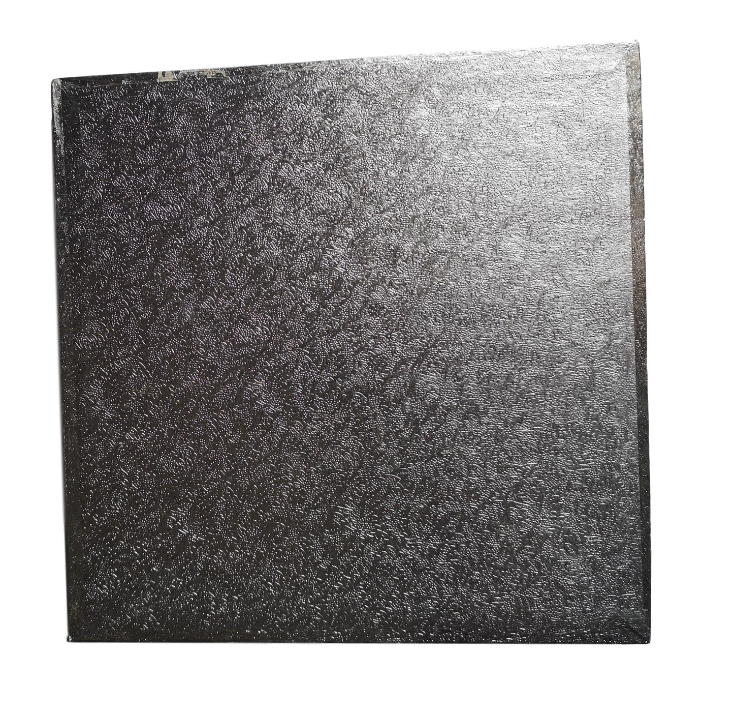 20cm Square Silver Cakeboard image 0