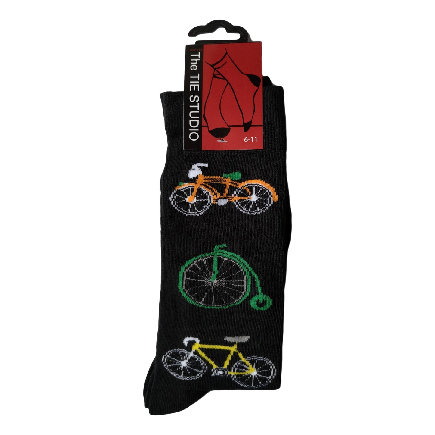 Bicycles Unisex Novelty Ankle Socks Adult Size 6-11 image 0