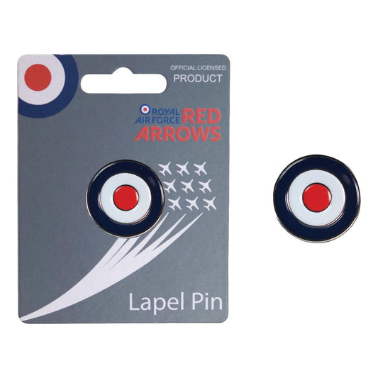 Royal Air Force Ensign Roundel Red Arrows Aircraft Fighter Bomber lapel pin badge image 0
