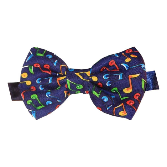 Music Quaver Notes Fancy Polyester Bow Tie image 0