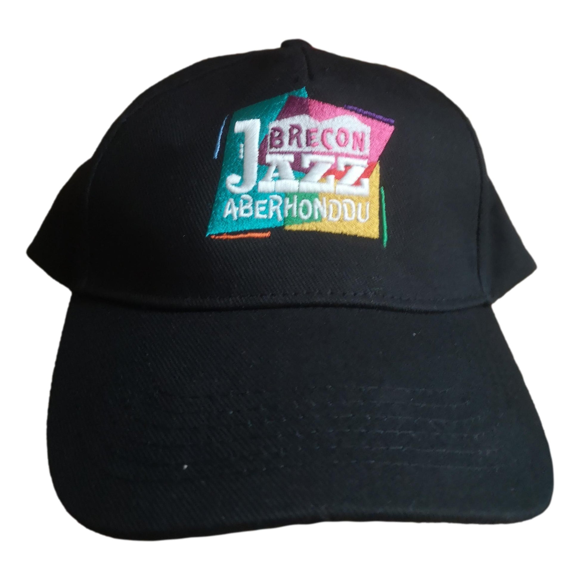 Brecon Jazz Festival Black Embroidered Beechfield Cap image 2