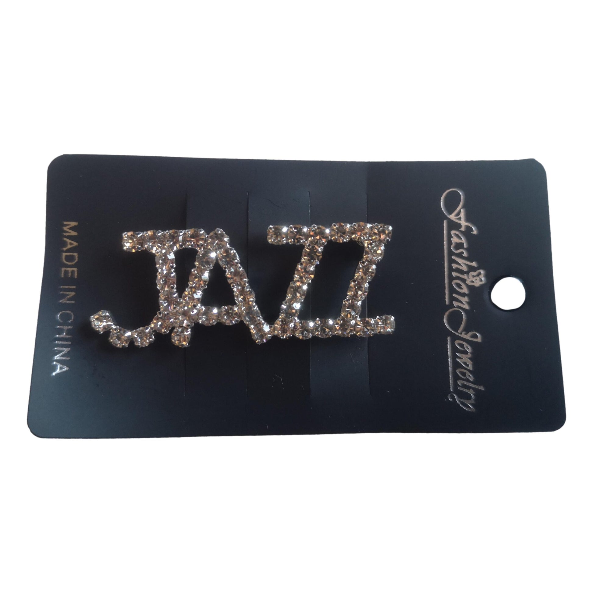 JAZZ diamante crystal pin brooch image 1