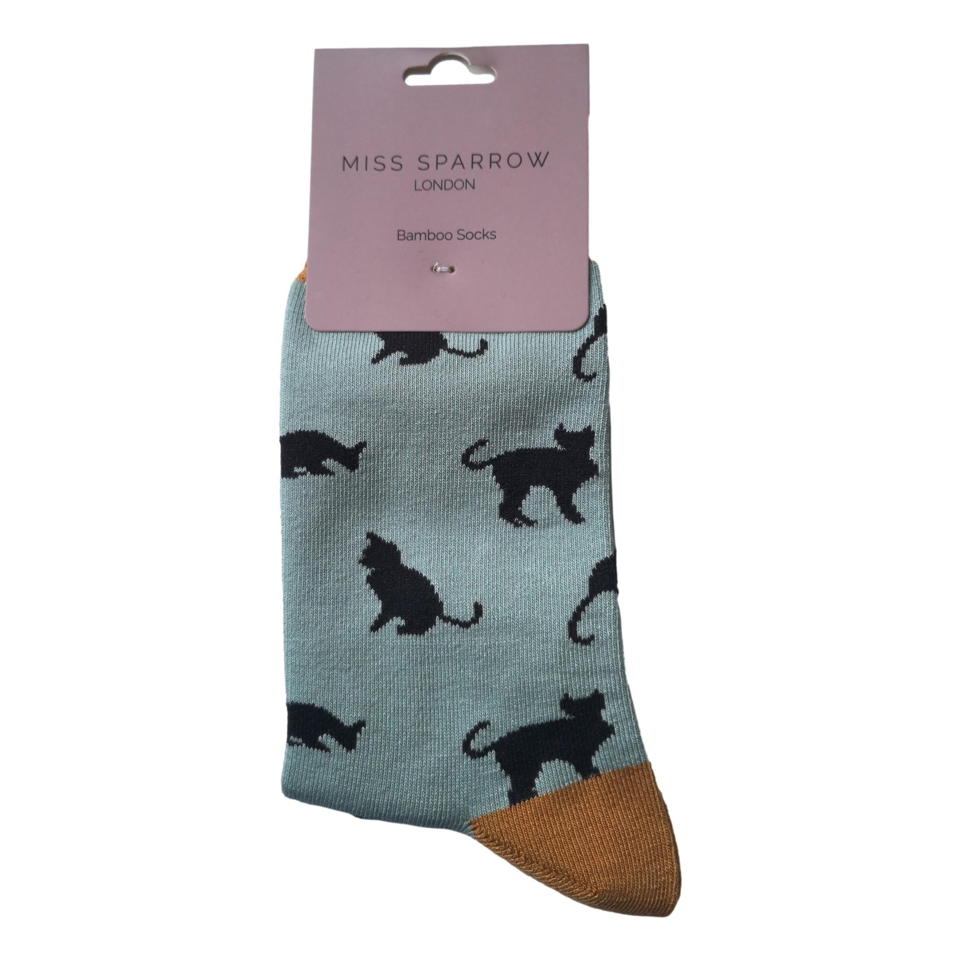 Cats Duck Egg Womens Novelty Ankle Socks Adult One Size image 1