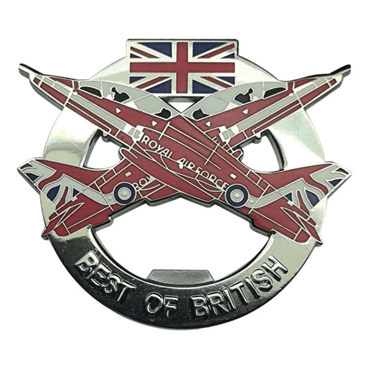 Red Arrows BAe Hawk RAF bottle opener fridge magnet image 0