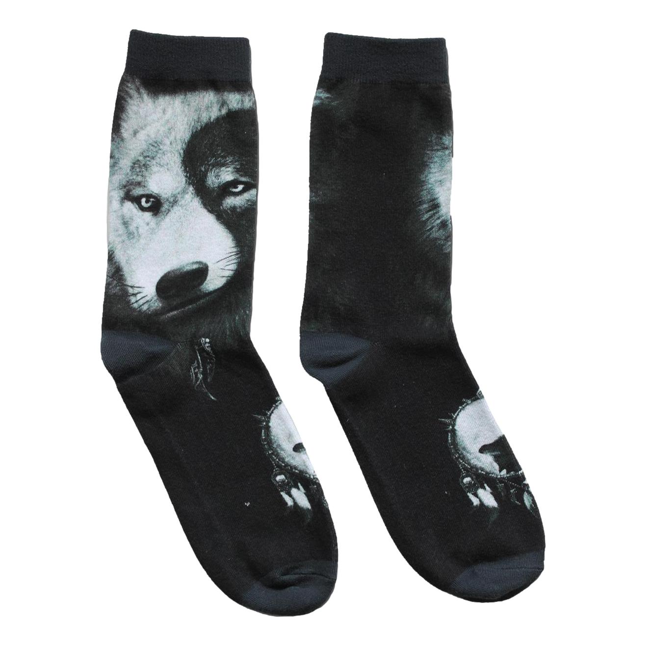 Wolf Chi Unisex Novelty Ankle Socks Adult One Size 6-8 image 0