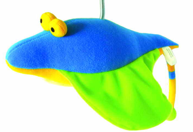 Springy Stingray Panopoly Animal Mobile distraction for babies young children image 1