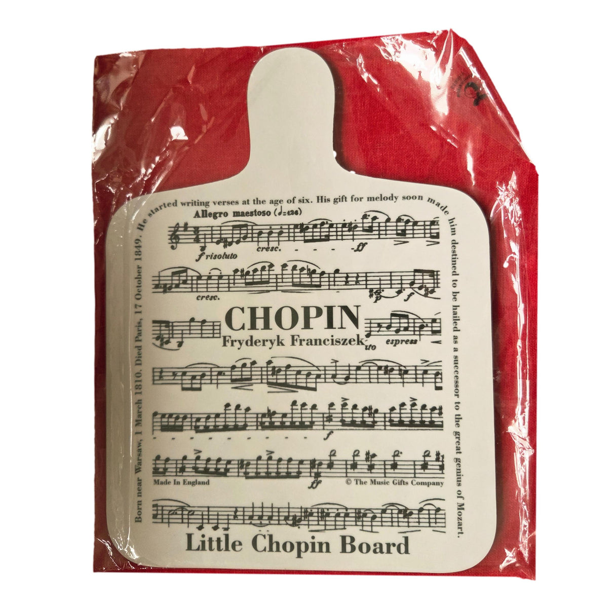 Little Chopin Melamine Chopping Board