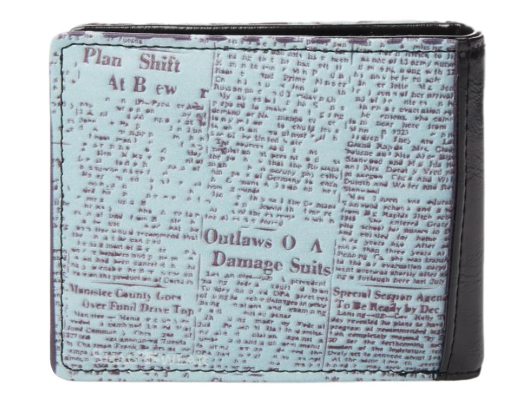 Octopus Newspaper Gents Leatherette Wallet image 3