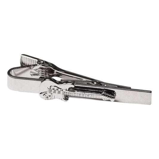 Electric Guitar Silver-plated Tie Bar/Clip/Slide image 0