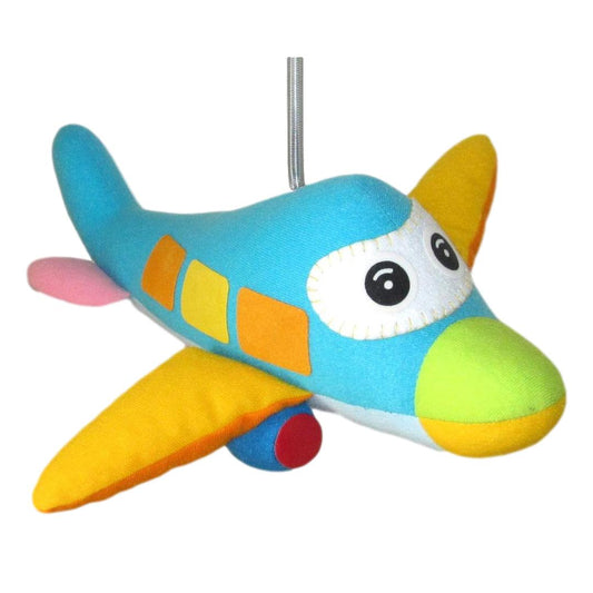 Springy Aeroplane Panopoly Mobile distraction for babies & young children image 0