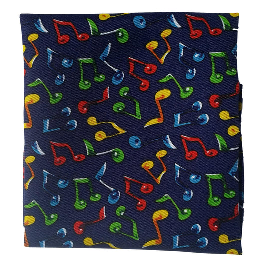 Quaver Notes 100% Polyester Handkerchief image 0