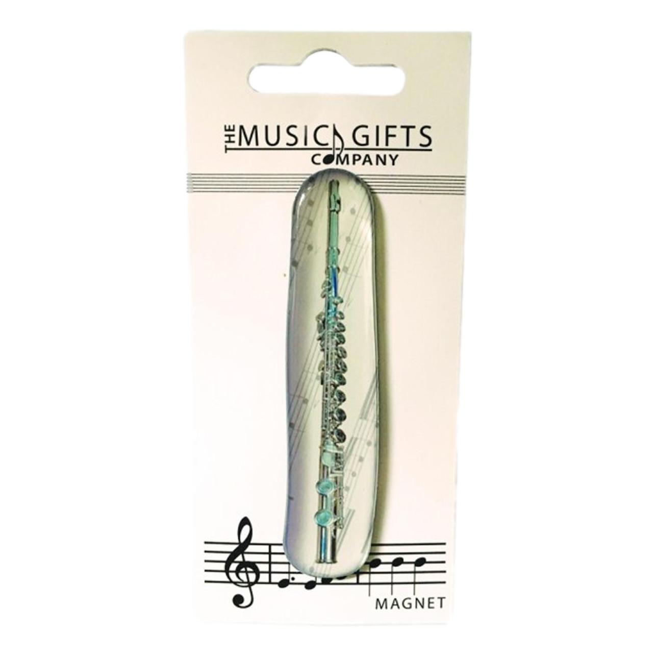 Silver Flute fridge magnet image 1