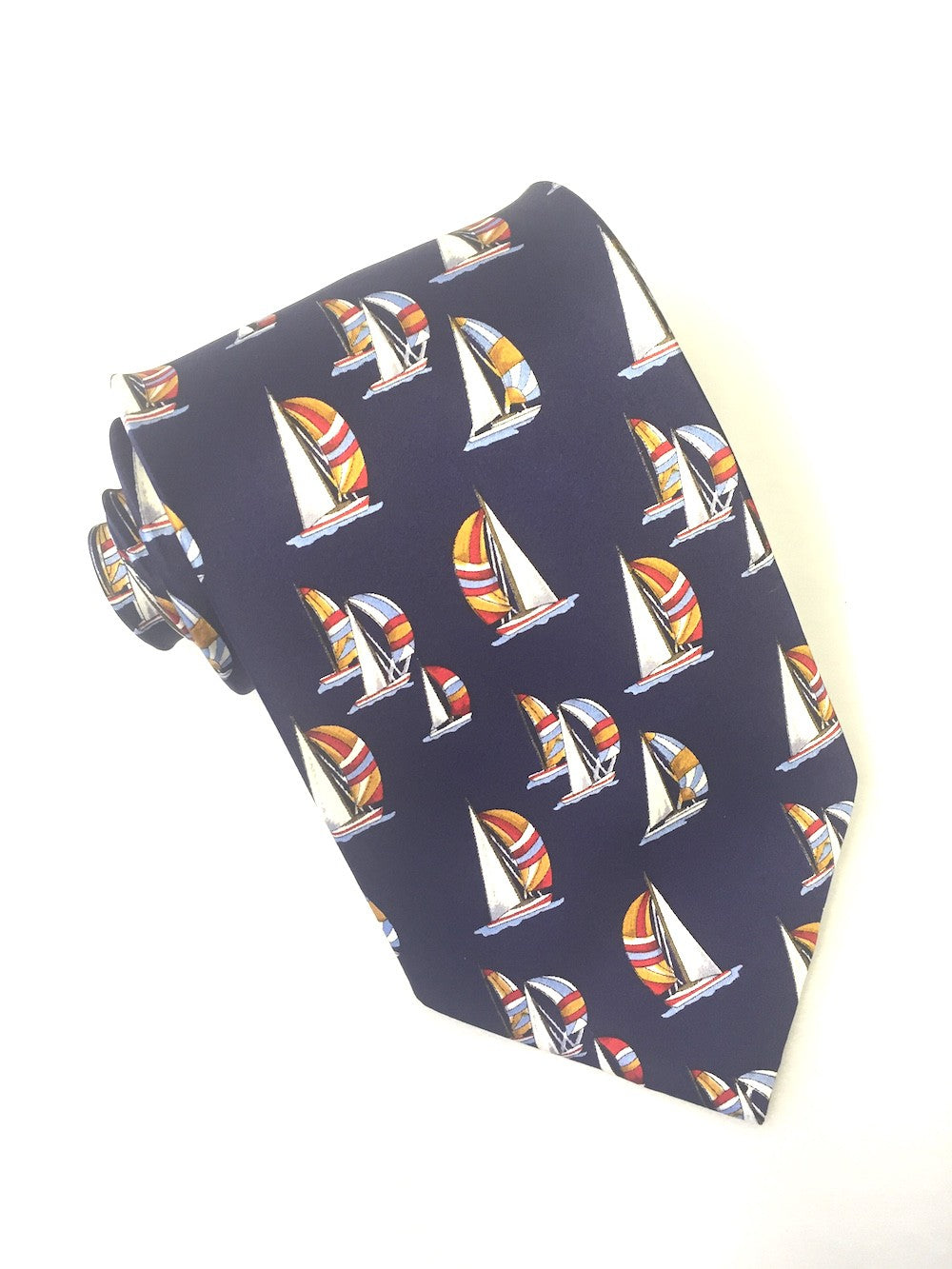 Spinnaker Yachts repeating 100% Silk Classic Tie image 0