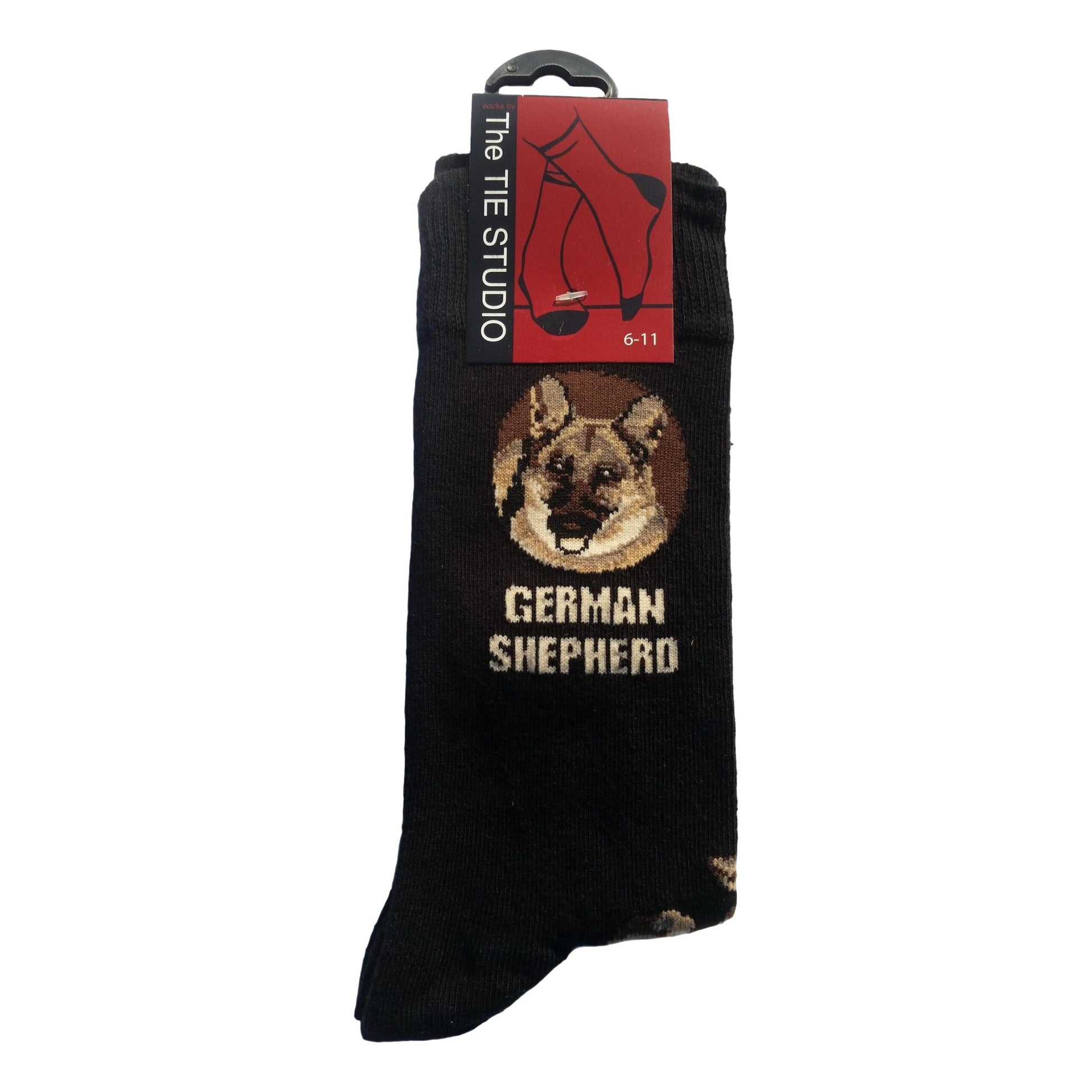 German Shepherd Dog Unisex Novelty Ankle Socks Size 6-11 image 0
