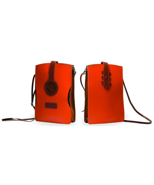 Classical Guitar Italian Leather Shoulder Bag image 1