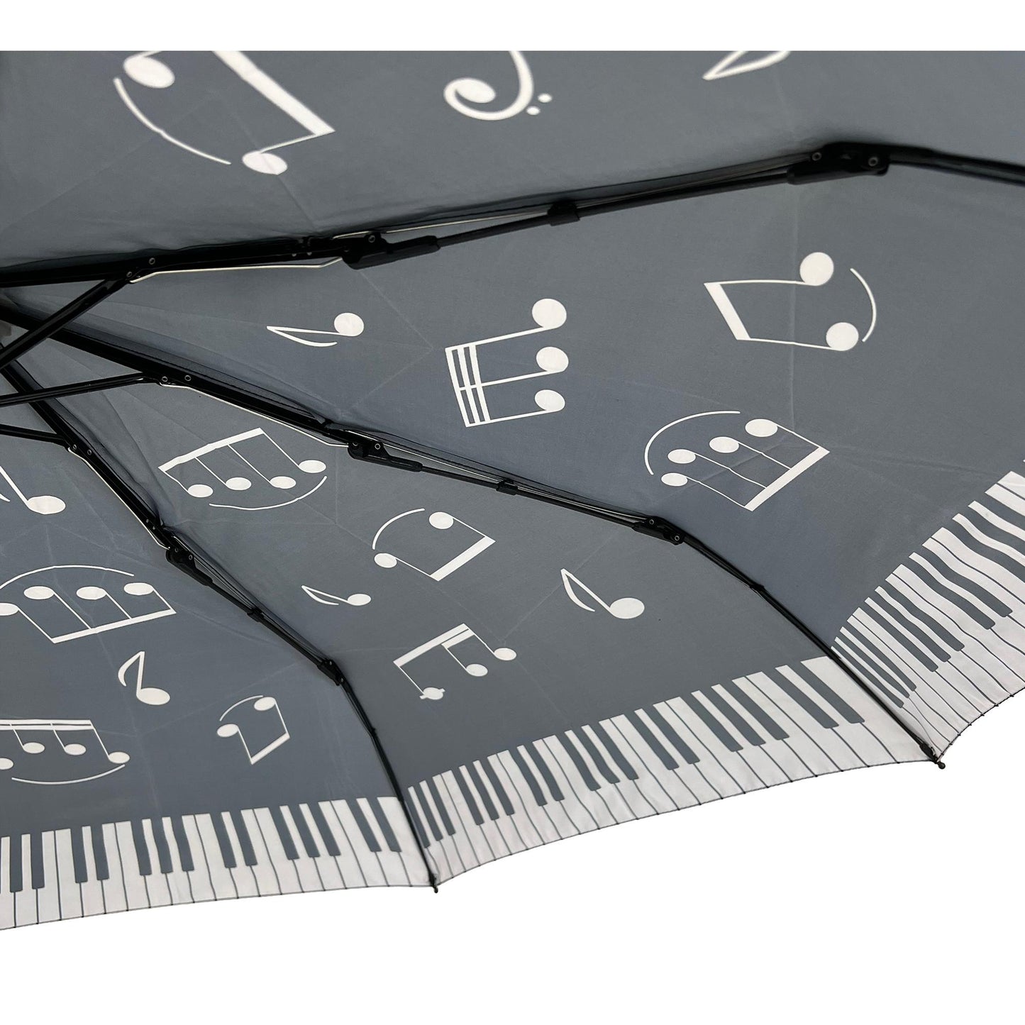 Piano Music Notes Stick Umbrella Lightweight image 1