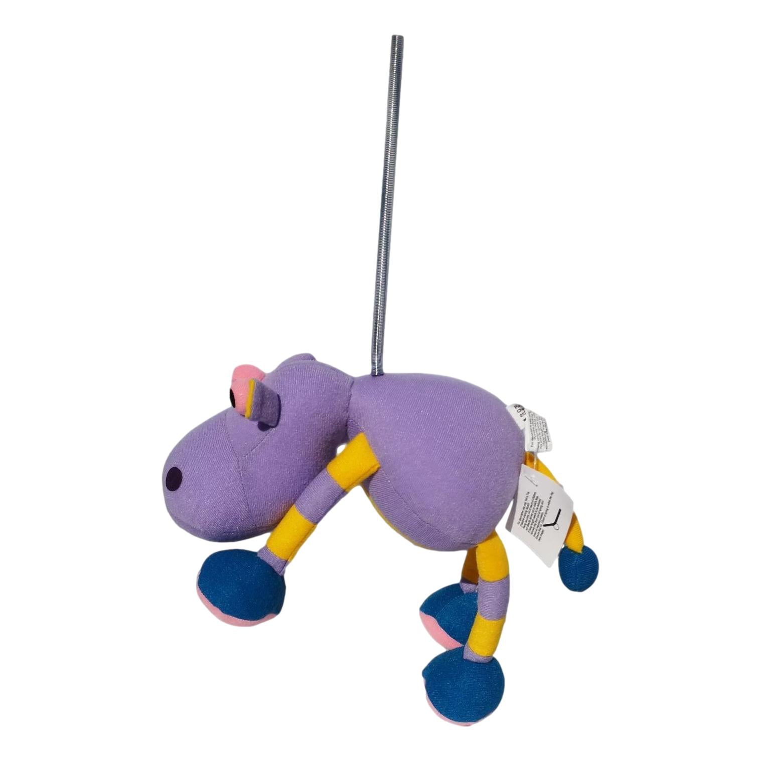 Springy Hippopotamus Panopoly Animal Mobile distraction for babies & young children image 0