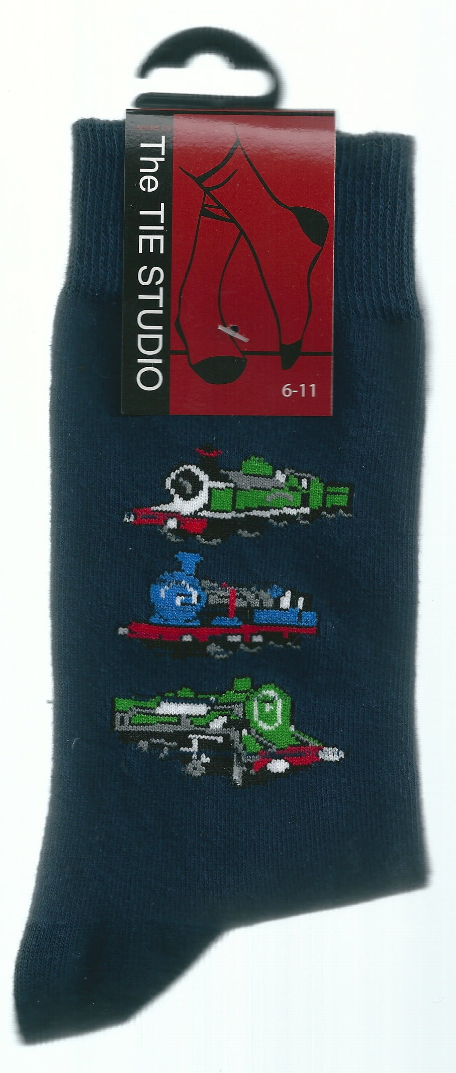 British Steam Trains Unisex Novelty Ankle Adult UK Size 6-11 Socks image 1