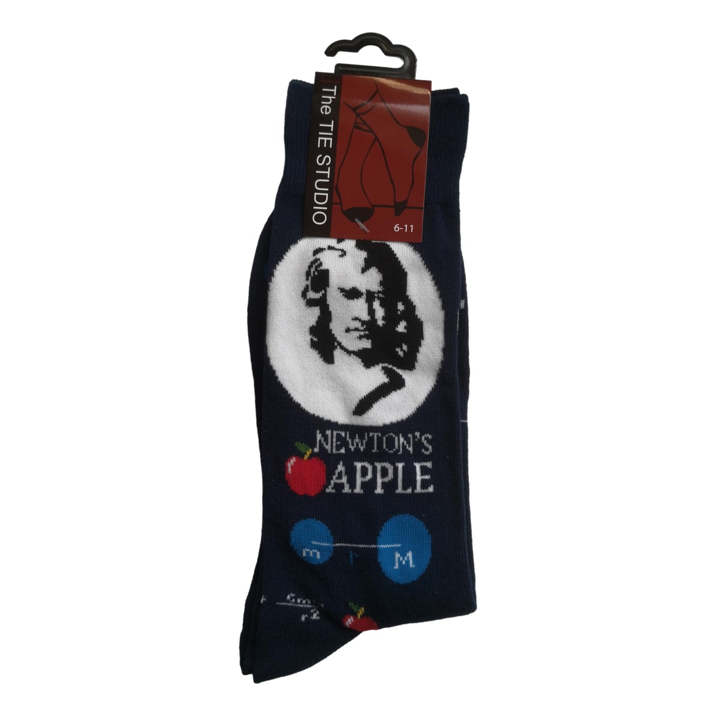 Newton's Gravity Apples Unisex Novelty Ankle Socks Adult Size 6-11 image 0