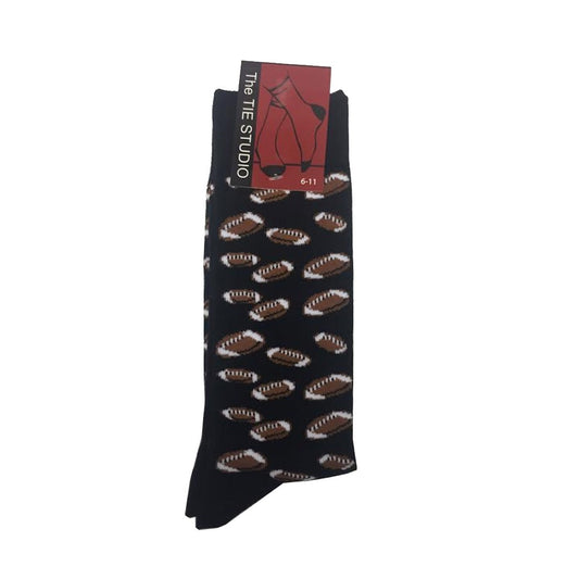 American Football Balls Rugby Unisex Novelty Ankle Adult UK Size 6-11 Socks image 0