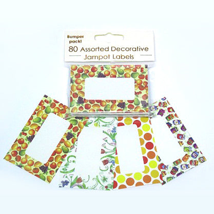 80 Assorted Jam Pot Self-Adhesive Labels image 3