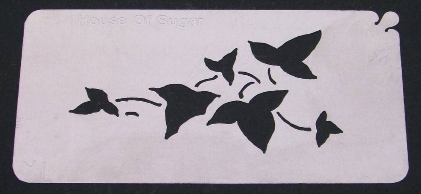 Stainless Steel Ivy Y1 cake decorating / card making stencil image 2