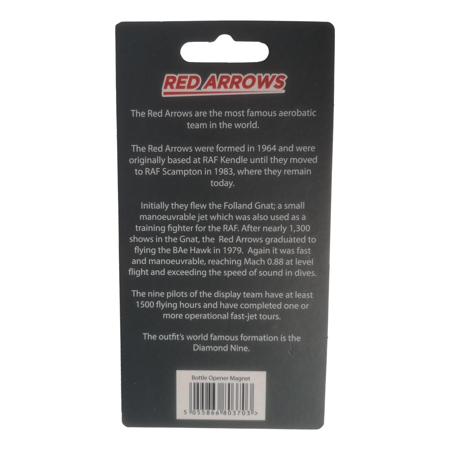 Royal Air Force Red Arrows BAe Hawk RAF bottle opener fridge magnet image 2