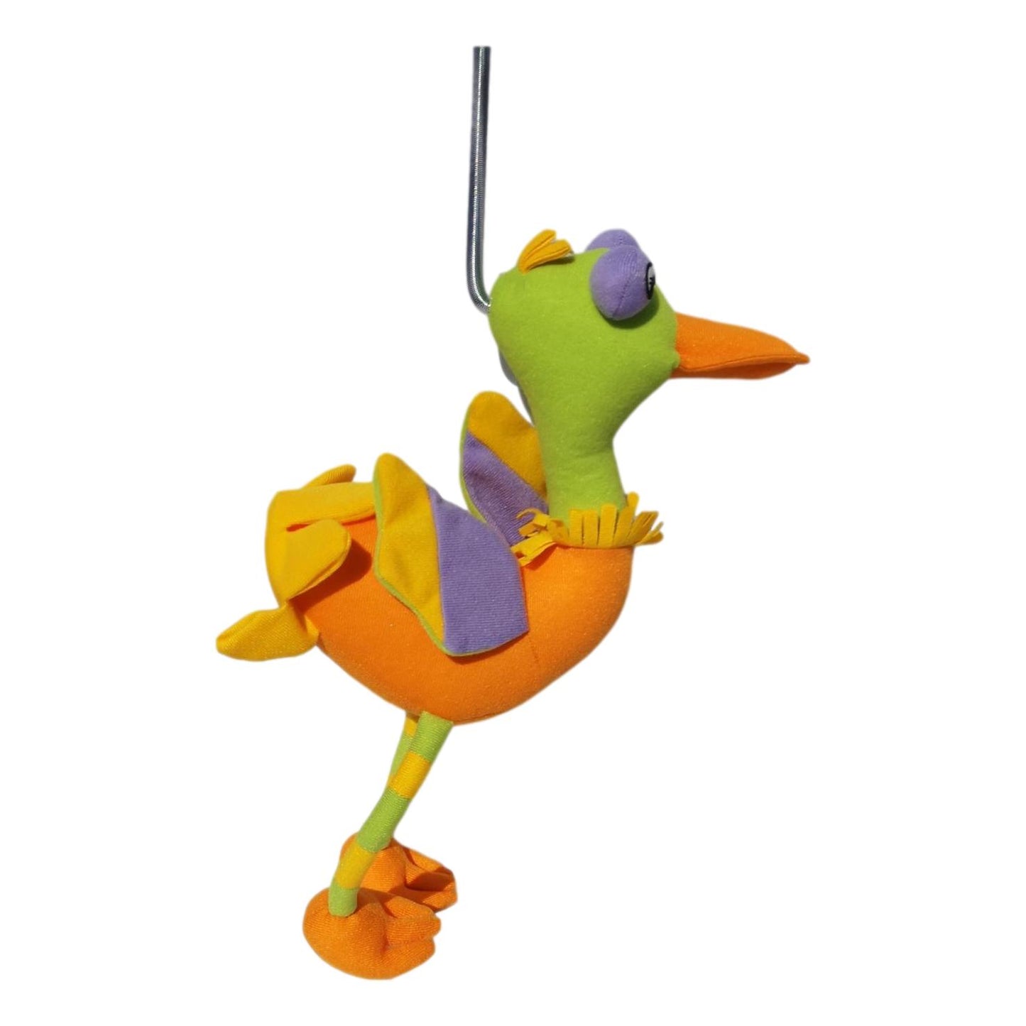 Springy Ostrich Panopoly Animal Mobile distraction for babies & young children image 0