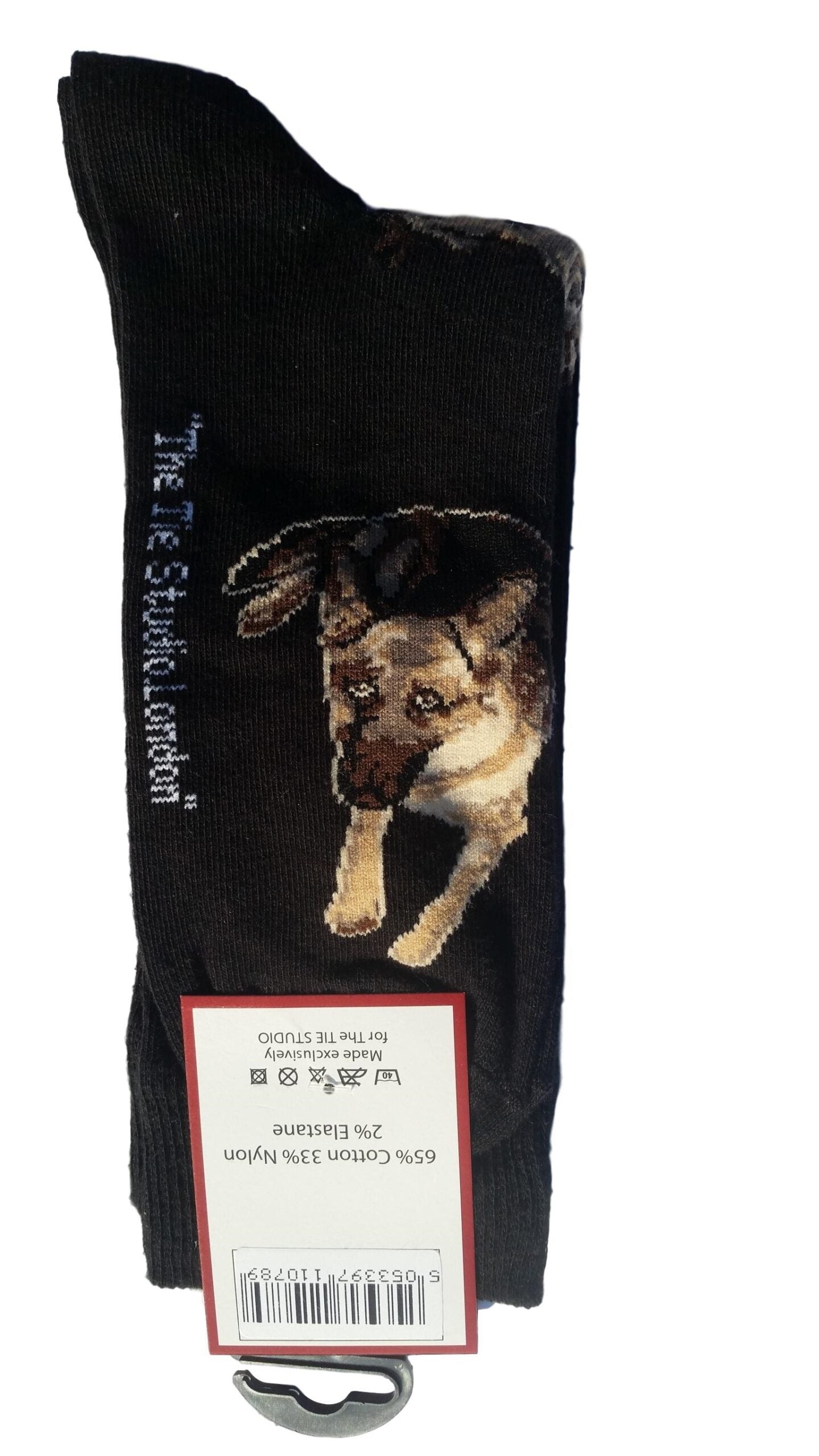 German Shepherd Dog Unisex Novelty Ankle Socks Size 6-11 image 2