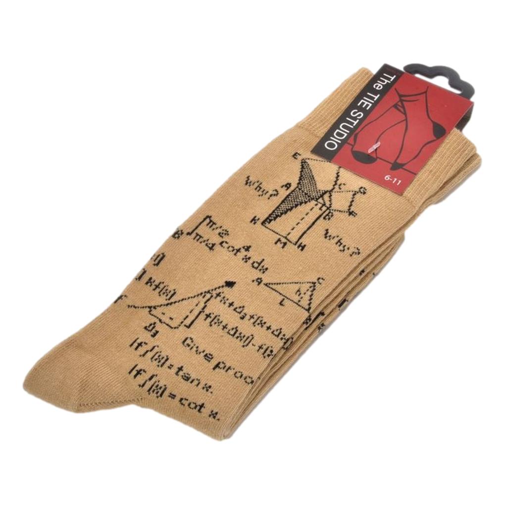 Complex Number Mathematical Equations Unisex Novelty Ankle Socks Adult Size 6-11 image 0