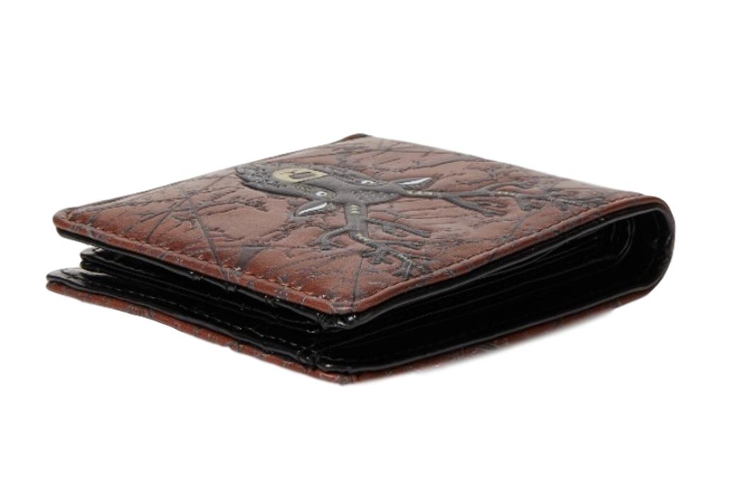 Elk Head Brown Gents Leatherette Wallet image 4