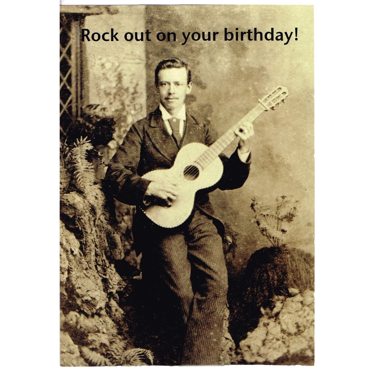 Rock Out Claire Spake designed Music card image 0